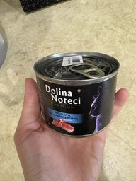 Консервований корм для котів Dolina Noteci Premium cat м'ясні шматочки в соусі з ягням, 185 г х 6 шт фото від покупців 1
