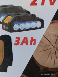 Акумуляторна міні-пила ASAKA ASCD 2B-21V Асинхронний мотор Безщіткова ланцюгова з подаванням оливи 2 А/год 2 шини + 2 акумул.