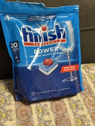 Таблетки для посудомоечных машин FINISH POWER ALL IN ONE REGULAR 80 шт. фото от покупателей 9