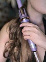 Плойка для локонів Automatic Curler Model: SJ-688, 48W автоматична стайлер - бігуді для волосся фіолетова фото від покупців 5