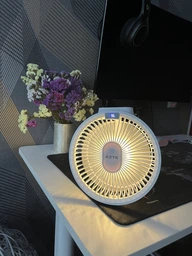 Вентилятор аккумуляторный RZTK Fan LED 4000 mAh фото от покупателей 19