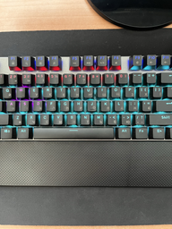 Клавіатура дротова Aula F2058 Rainbow EN/UA layout KRGD blue USB