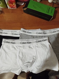 Труси боксери чоловічі Calvin Klein Underwear Trunk Розмір L 3шт фото від покупців 5