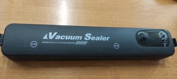 Вакуумний пакувальник для продуктів Vacuum F-packs Pro Вакууматор 90 Ватт Білий з Помаранчевим + 20 пакетів 25х17см