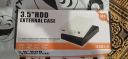 Зовнішня кишеня Shuole U35B30 для 3.5" HDD/SSD USB 3.0 WHITE фото від покупців 9