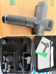 Массажер перкуссионный RZTK Body Gun + 6 насадок фото от покупателей 3