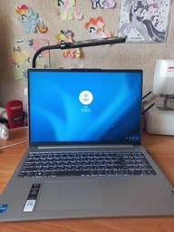 Ноутбук Lenovo IdeaPad Slim 5 16IAH8 (83BG001ARA) Cloud Grey фото от покупателей 5