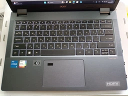 Ноутбук Acer TravelMate P4 13 TMP413-51-TCO-592D (NX.B55EU.003) Slate Blue / 13.3" IPS WUXGA / Intel Core i5-1335U / RAM 16 ГБ / SSD 512 ГБ / Зарядка від USB / Підсвітка клавіатури фото від покупців 1