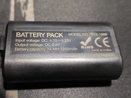 Аккумуляторная батарея DOBE® TYX-0634B (1200 mAh) + кабель Type-C (3м) для геймпада Microsoft Xbox Series S|X с LED-индикацией [428994005]