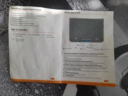 Охолоджуюча підставка для ноутбука GamePro CP890 Black фото від покупців 6