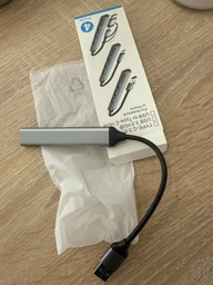 USB-хаб Dynamode USB 3.0 Type-A на 4 порти: 1 x USB 3.0 3 x USB 2.0 метал темно-сірий (DM-UH-312) фото від покупців 4