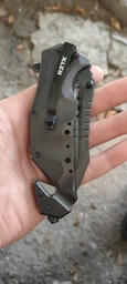 Нож складной RZTK Defender Black фото от покупателей 19