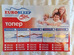 Топер Eurosleep COCOS-MIX ЖАКАРД 140x190 см фото від покупців 1