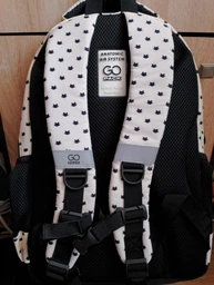 Рюкзак шкільний GoPack Education Cat Style 41x29x17 см 15 л Бежевий (GO25-182M-1) фото від покупців 1