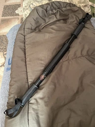 Силовой пружинный эспандер (палка) EasyFit Power Twister 40 кг черный