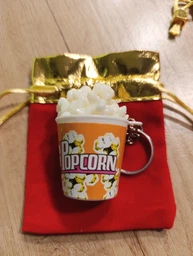 Брелок Попкорн Popcorn Keychain подарочная упаковка