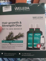 Набор Weleda Рост и сила волос Тоник-стимулятор 100 мл х 2 шт + аппликатор (9777000000224) фото от покупателей 13