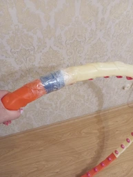 Обруч массажный с магнитными шариками Newt Magnet Massage Hoop NE-F-50 8 секций, 48 магнитов, 1,2 кг