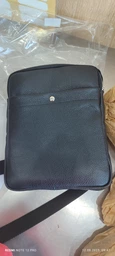 Сумка чоловіча шкіряна крос-боді середня InBag Сrossbody m01349_f Коричневий фото від покупців 1