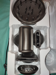 Профессиональный фен стайлер для волос Super Hair Dryer 1600 Вт + 5в1 насадок, розовый фото от покупателей 3