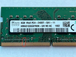 Оперативна пам'ять SK Hynix 8Gb SO-DIMM DDR4 2400 MHz 1.2 V (HMA81GS6MFR8N-UH)