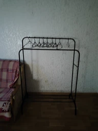 Подвійна стійка вішалка для одягу та взуття Smart Loft Master Rack сталева з полицею White фото від покупців 1