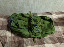 Рюкзак на 55 л із підсумками 55х40х25 см B08 камуфляж фото від покупців 1