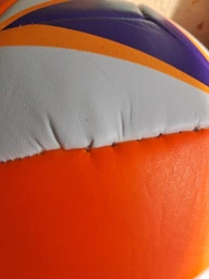 Мяч волейбольный Meik Volleyball 270 грамм Size 5 Orange/White/Purple (C 70234/01)