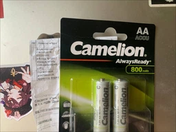 Аккумулятор Camelion R 03/2bl 800 мАч Ni-MH Always Ready (NH-AAA800АRBP2) фото от покупателей 2