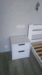 Прикроватная тумбочка с двумя выдвижными ящиками RedWood Стокгольм Ш450*В490*Г350 Бетон\Белый RLT203betonwhite фото от покупателей 5