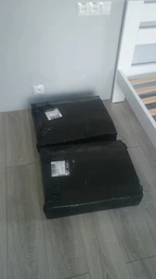 Прикроватная тумбочка с двумя выдвижными ящиками RedWood Стокгольм Ш450*В490*Г350 Бетон\Белый RLT203betonwhite