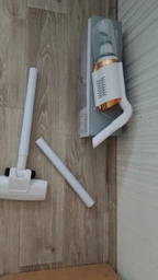 Вакуумный пылесос Vacuum Cleaner SK968 аккумуляторный с 4 насадками 120 Вт Белый (127-14-16430)