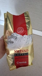 Кава в зернох Swisso Kaffee Crema 1кг фото від покупців 4