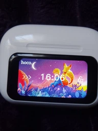 Бездротові навушники TWS HOCO EW72, ANC, Reduction touch screen, White (6942007629829) фото від покупців 16