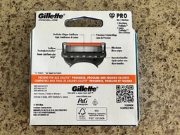 Сменные кассеты для бритья GILLETTE FUSION ProGlide 4 шт (7702018085514) фото от покупателей 1