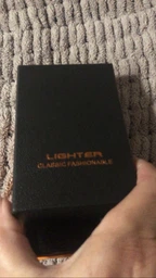 Двухрежимная подарочная зажигалка с зарядкой от USB в подарочной упаковке LG-635