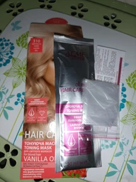 Упаковка тонирующей маски для волос Acme Color Hair Care Ton oil mask №310 Ванильное небо 30 мл х 3 шт (ROZ6400230631) фото от покупателей 1