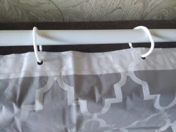Штора у ванну кімнату Idea Home DS-SC175 Grey-Olympic (200см)