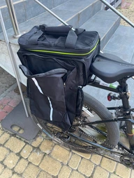 Сумка штани на багажник West Biking 35L фото від покупців 2