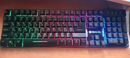 Клавиатура Real-El 8700 Gaming Backlit black фото от покупателей 1
