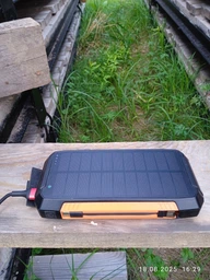 УМБ AURA NRG-30SE ARM SOLAR 30000 mAh Wireless charging Green фото от покупателей 14