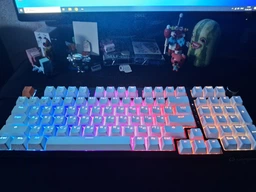 Клавиатура механическая проводная GamePro MK170B Hot-Swap Red Swich 95% RGB Black фото от покупателей 7