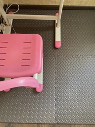 Татамі мат EasyFit SwallowTail коричневий пазл ластівчин хвіст з бортиком 120х120х1 см (EVA пазл-мат для спортзалу та будинку, даянг, будо-мат) фото від покупців 4