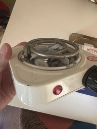 Піч для вугілля для кальяну StarChef 500W маленька плитка до 8 кубиків 220V термостійкий метал