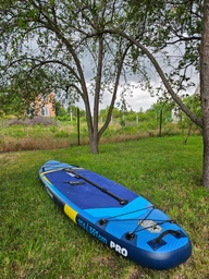 Надувная SUP доска TSUNAMI PRO 350 см с веслом T13 (P-5905973405614) фото от покупателей 5