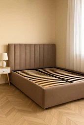 Двуспальная кровать Smart Tramonto Lite 160х200 см Lili 06 Бежевая (33410011-06) фото от покупателей 2