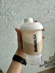 Шейкер Biotech SHAKER WAVE + NANO рожевий (300ml + 150ml) (484205) фото від покупців 5