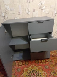Комод Doros Рон 1 1 фасад 4 шухляды Кашемір 80х38х81 (41516043) фото від покупців 1
