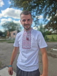 Футболка вишиванка XL біла (ЧФ-06) фото від покупців 1
