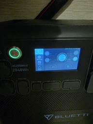 Зарядная станция питания УМБ Bluetti AC200MAX 2200W 2048Wh 4USB/USB-C/4 розетки серый фото от покупателей 1